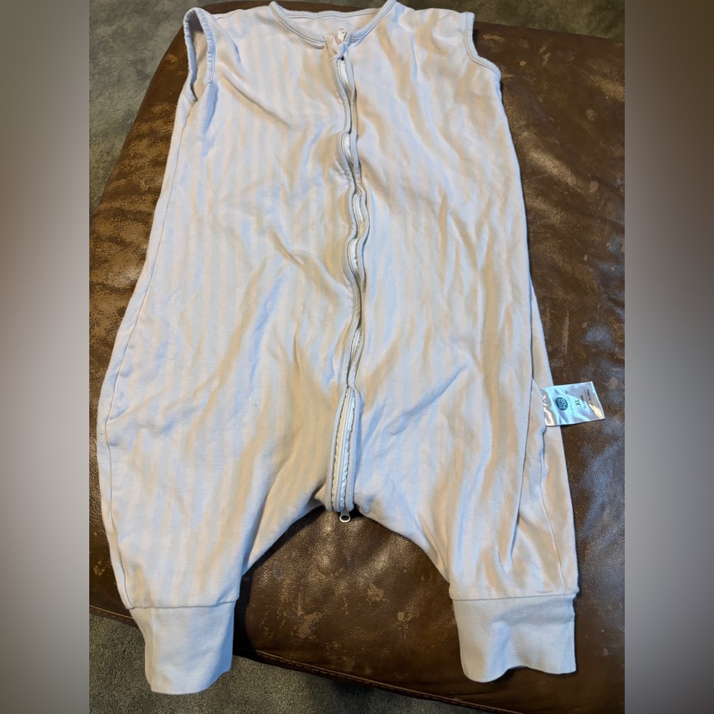 Be & Oli sleep sack 2x zipper XL 18-24 mo BLue